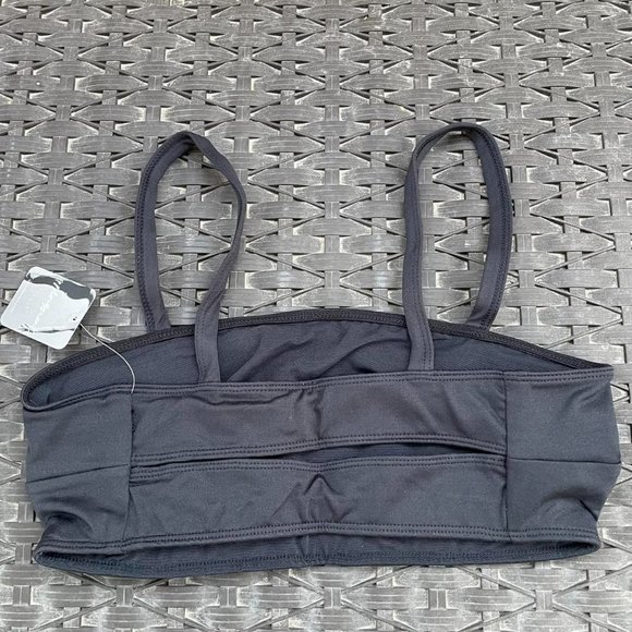 Free People Black Very Prairie Bra - Picture 2 of 3